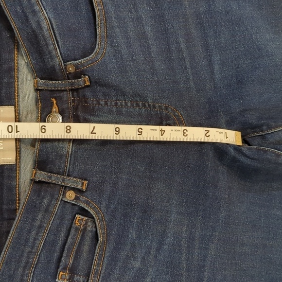 Dark wash skinny ankle jeans size 27 Tall mid-rise with stretch Everlane - Picture 3 of 8